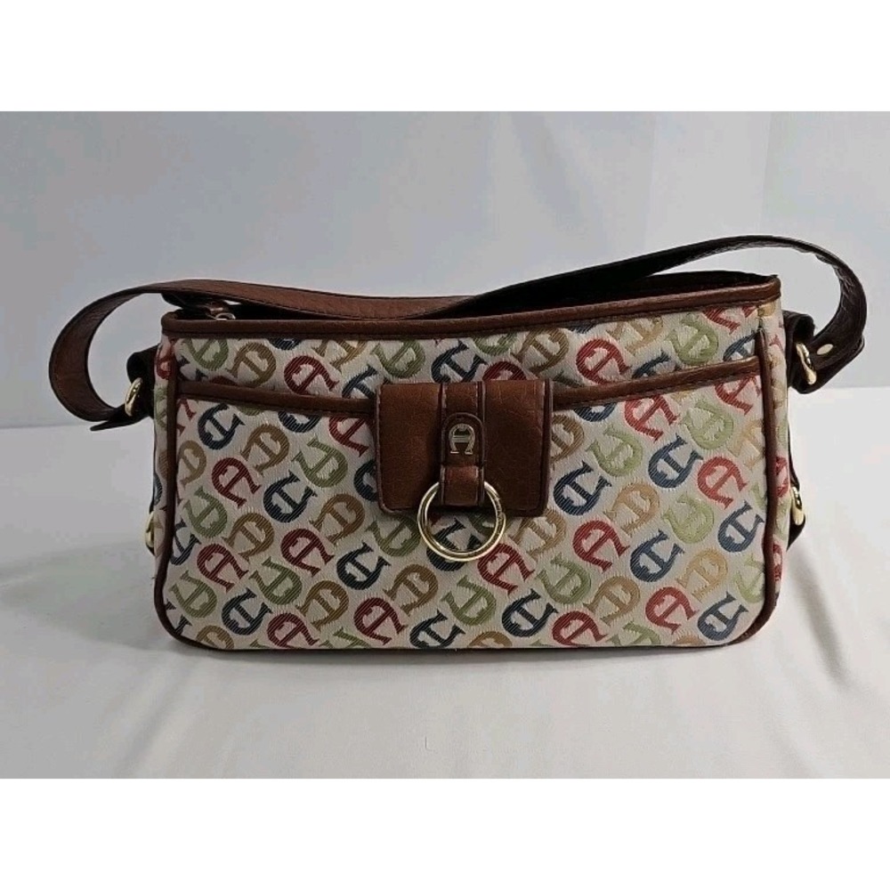 Etienne Aigner Signature Logo Shoulder Handbag